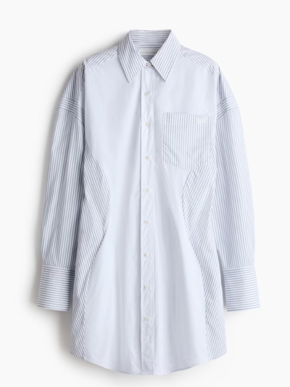 STELLA MCCARTNEY H&M COTTON POPLIN SHIRT DRESS